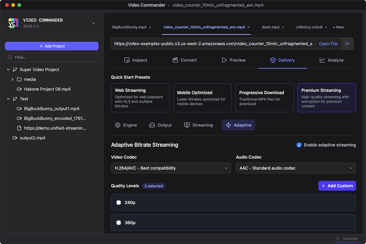 Delivery Packaging Screenshot